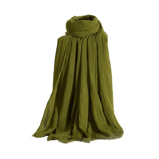 Women Scarf Shawl Solid Color Soft Fabric Scarf Thin Breathable Shawl Versatile Winter Outdoor Accessory