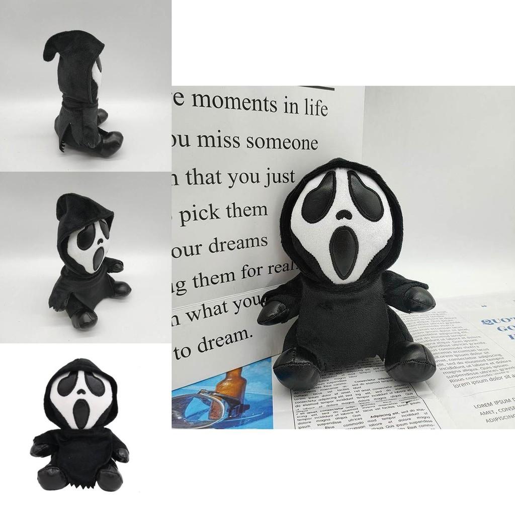 Scream Ghostface Plush Doll For Home Decor And Horror Themed Parties 7.87 Inches