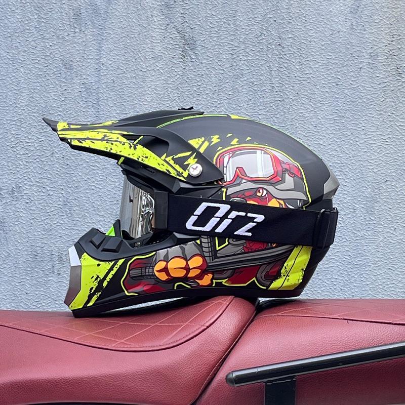 ORZ-126 Approved Lightweight Helmet Motorcycle Racing Bike Helmet Child ATV Bike Downhill MTB DH Cross Helmet capacetes DOT
