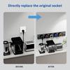 8000W Universal Home Kitchen Bathroom Office Sockets Pop Replaceable Wall switch Socket Waterproof Wall Power Track Socket