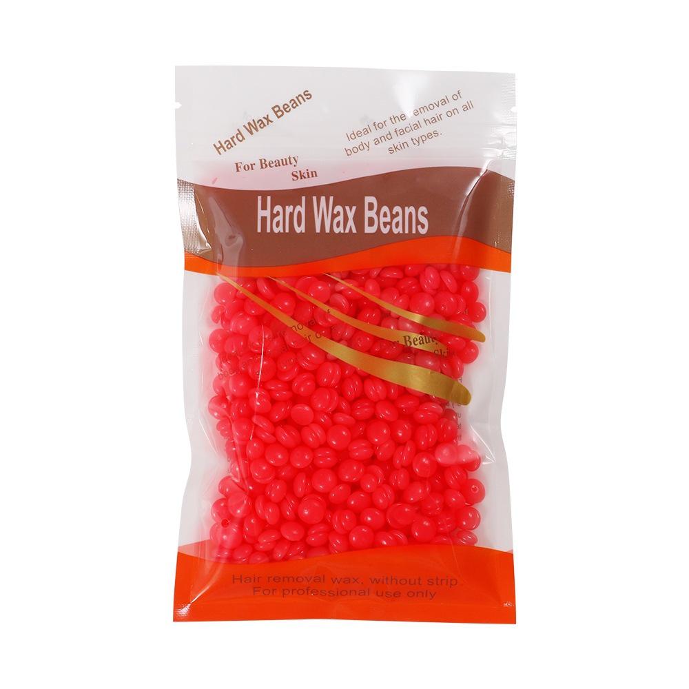 Amber Rose Hard Wax Beans for Hair Removal, 50g - Solid Cream, Paperless Depilatory Solution