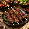 Set mit 200 Bambus-Spieße 20 cm für Grill und Aperitif – Kochstäbchen für Grill, Fleisch etc.