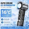 Three-in-one Fan Air Conditioner LED Light Portable Humidifier Air Conditioner Fan 3/100 Speed Outdoor Travel Spray Ice-cold Fan