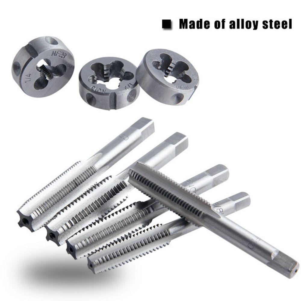 40pcs Metric Tap And Die Set Alloy Steel Threading Tool Kit New Hand Tapping Tools
