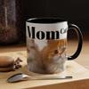 1/2Pcs Coffee Cup Large Capacity Ceramic Mug Food-Grade Lightweight Dishwasher Microwave Safe Cat Mom Themed