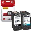 Cartouche Remanufacturée - Oeggoink - 510XL 511XL - Noir - Multi-couleurs - Compatible Canon