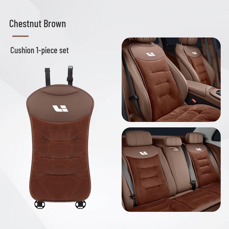 Ideal Winter Flannel Warm Car Seat Cushions for L6/7/8/9 Models