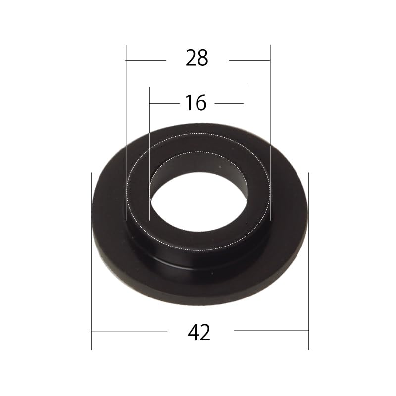 AN-3 Padded Rubber for Trailer Air Coupling, Inner Diameter Bottom 16mm - Upper Inner