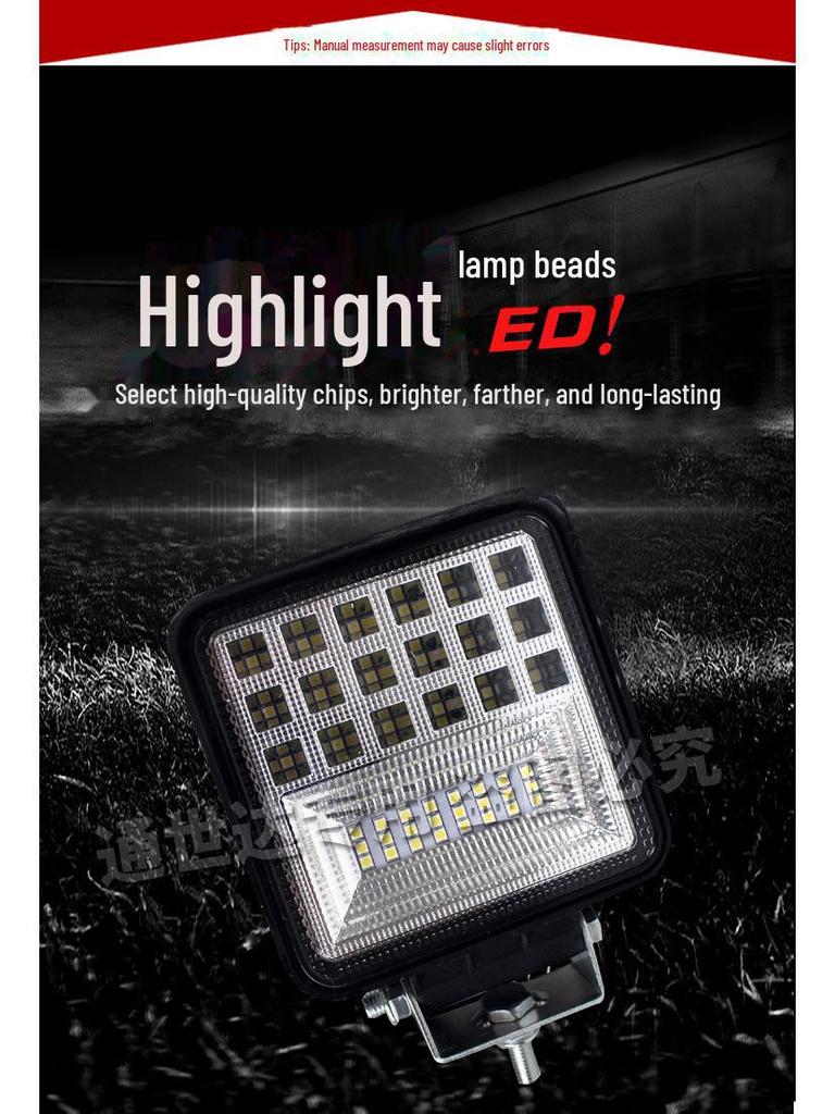 Excavator Arm LED Light: High Brightness for Engineering Vehicles, Forklifts, Loaders