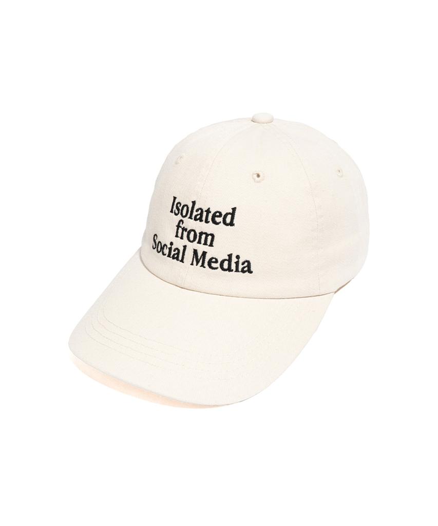 NET SOCIAL CLUB Isolated Washed Cap (Cream)