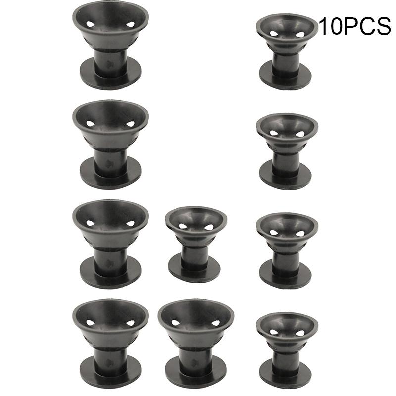 

10 шт. Бигуди для волос без нагрева, Ролики для волос без нагрева, Мягкие силиконовые локоны, Спящие ленивые палочки для завивки, Формирователи волн, Инструменты для укладки волос чёрный