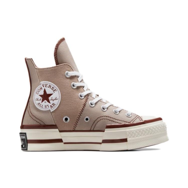 Converse Chuck 70 Plus Bequeme Trendige High-Top Canvas Schuhe Unisex Sneaker Khaki A07082C