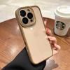 Applicable To iPhone16 Mobile Phone Case Golden Shield All-inclusive Lens Film Apple 14 Transparent Anti-drop 13ProMax Protective Case
