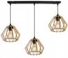 MODERN WOODEN LED CEILING HANGING LAMP