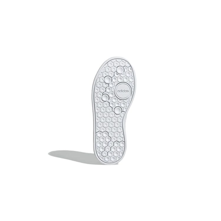 Adidas Neo Breaknet Casual Slip-Resistant Durable Low-Top Kids Skate Shoes Kids Sneaker Pink White GW2893