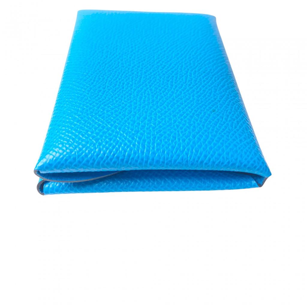 Used HERMESCoin Case Blue Women