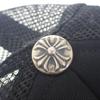 CHROME HEARTS Caps svart bomull/polyester herre