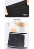 Velcro Adjustable Faux Lambswool & Rabbit Fur Lumbar Support Belt - Enhanced Warmth & Comfort