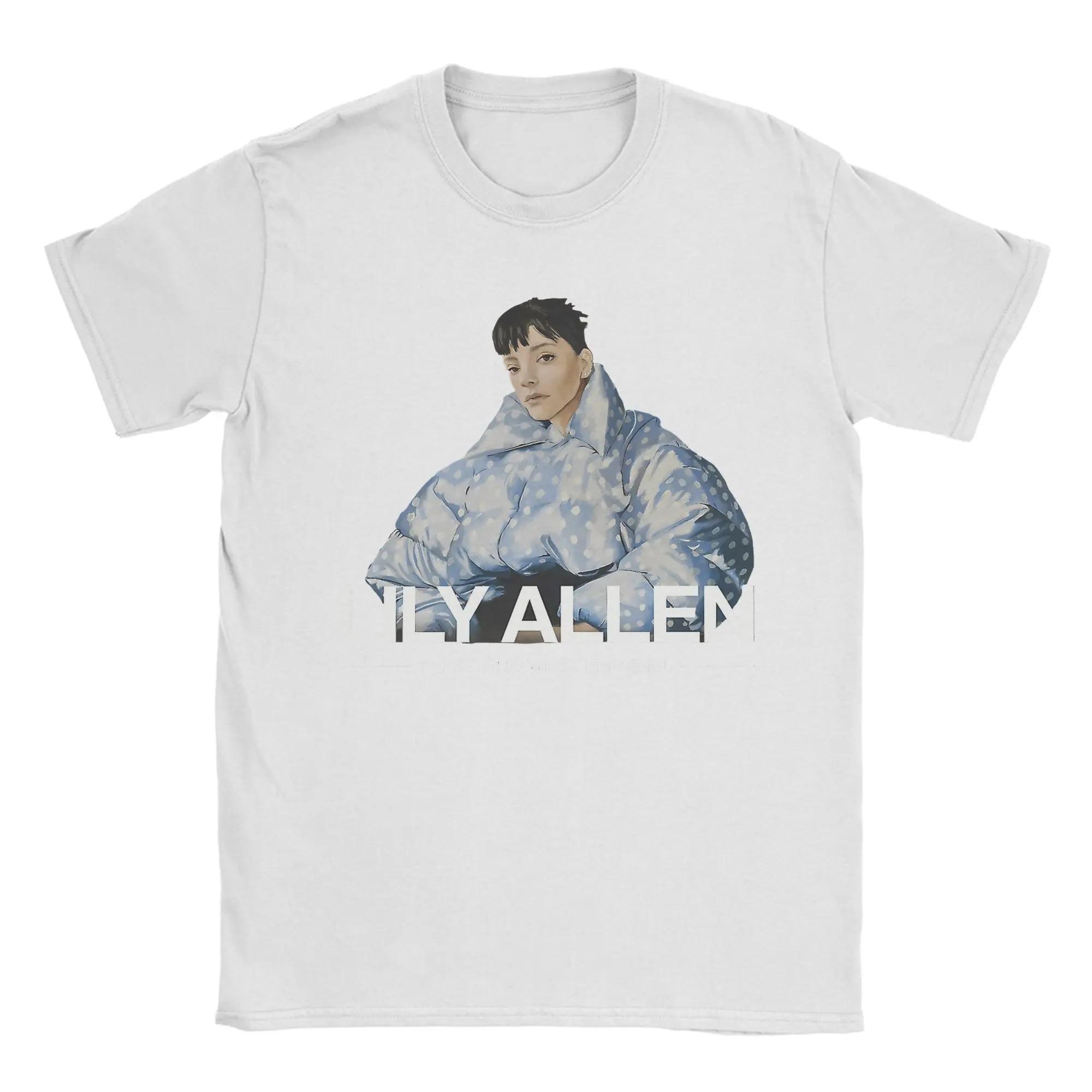

Lily Allen West End Girl Tour 2026 TShirt Unisex Novelty Cotton Tees Crewneck Short Sleeve T Shirt Birthday Gift Streetwear Y2K 4XL