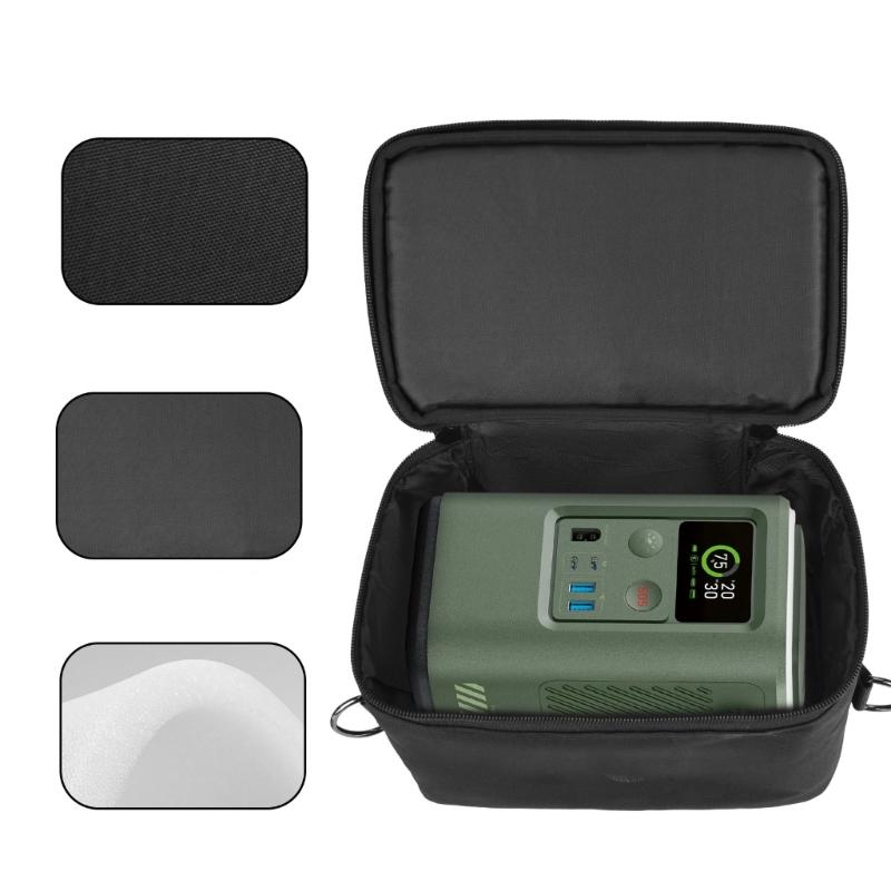 Lightweight Portable Pouch For 548 87W External Batteries With Quick Access Design Easy To Carry For 548 87W Commuting And Travel