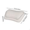 Bath Pillow Bathtub Headrest Neck Support Cushion Ergonomic PU Suitable for Spa