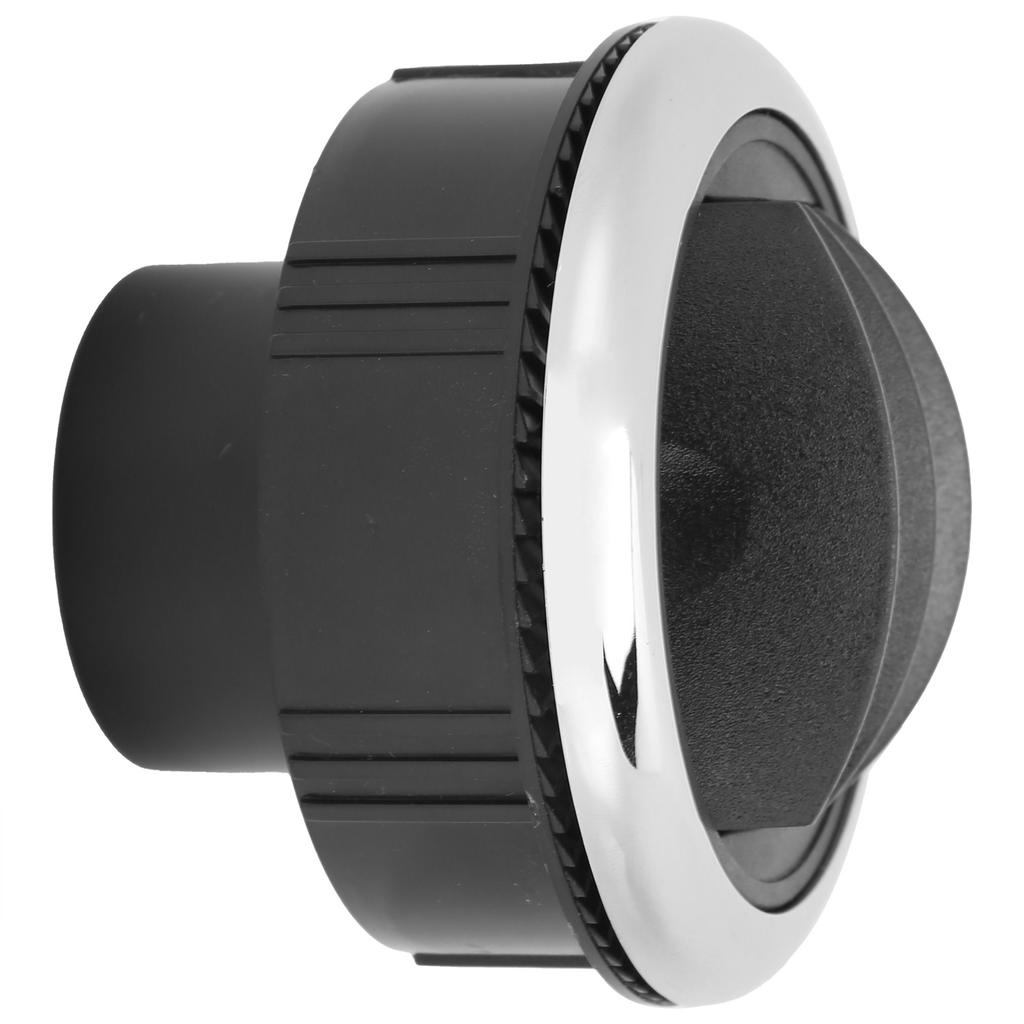 87mm Conditioning Outlet ABS Electroplate Cover Trim Round for RV Boat Bus Car