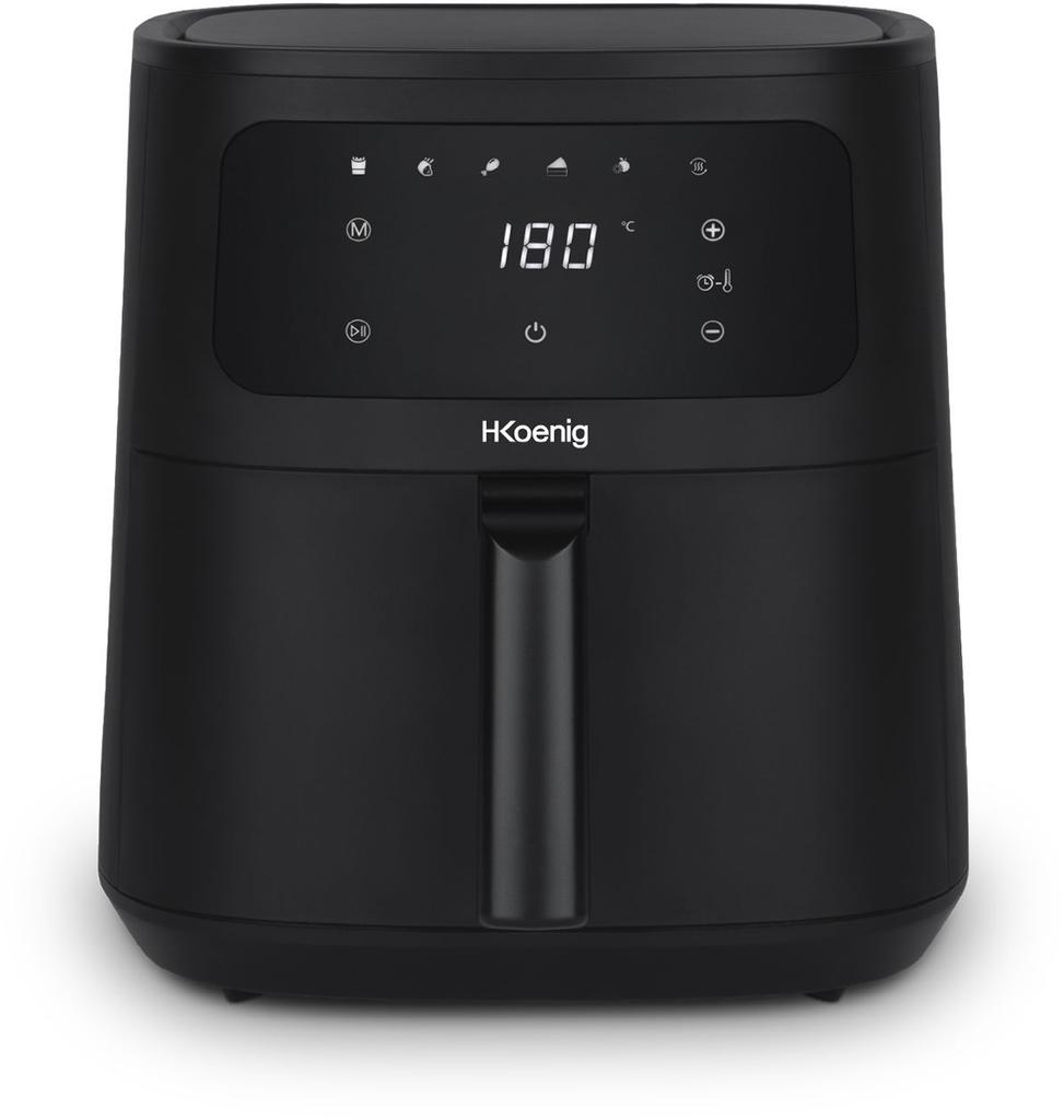Friteuse sans huile - H.Koenig - FRY840 - 4L - 1300W - 6 programmes de cuisson