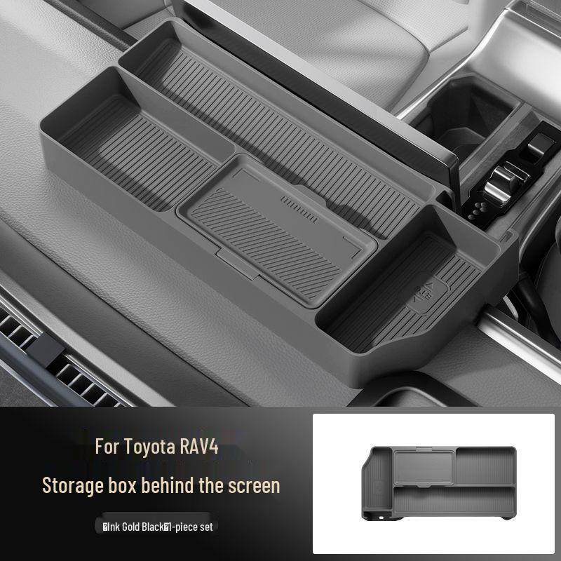 Compatible Silicone Tissue and Rear Storage Box for 26 Toyota RAV4 Models - Interior Accessories. 26 Toyota RAV4