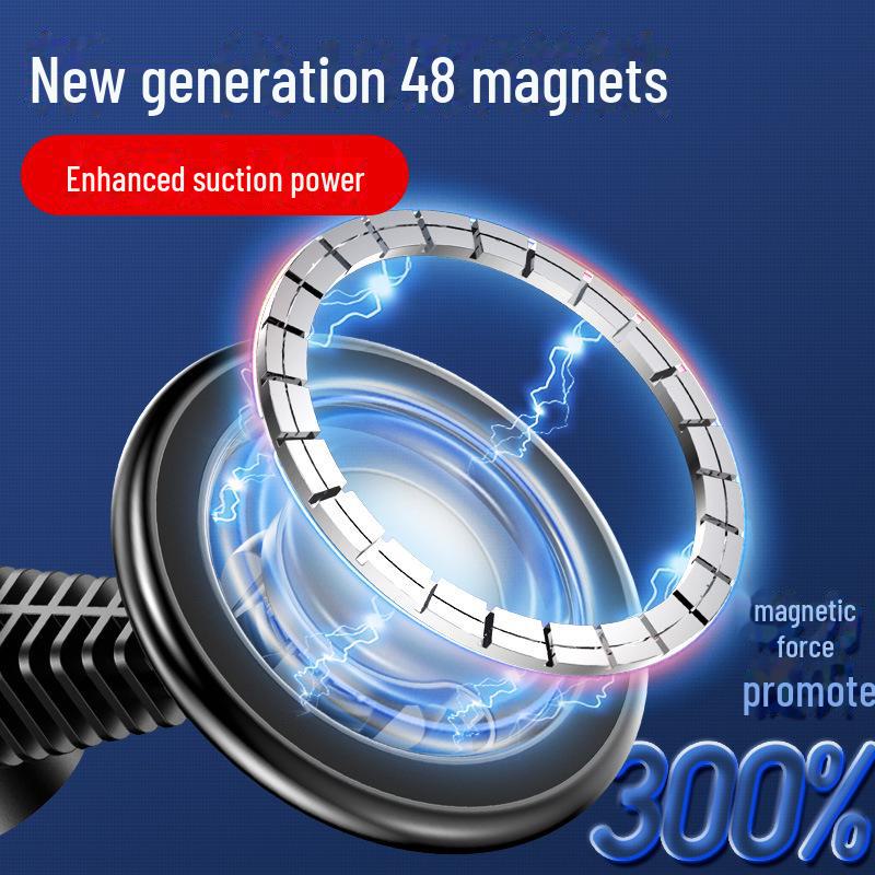 New Magnetic Car Phone Holder: Magsafe Compatible, Rear Seat Support, Navigation Mount