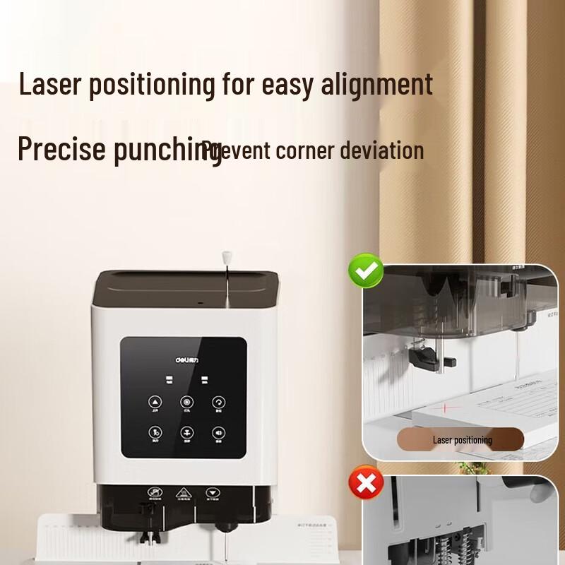 Deli Automatic Hot Melt Document Binding Machine CN Plug (adapter Included)