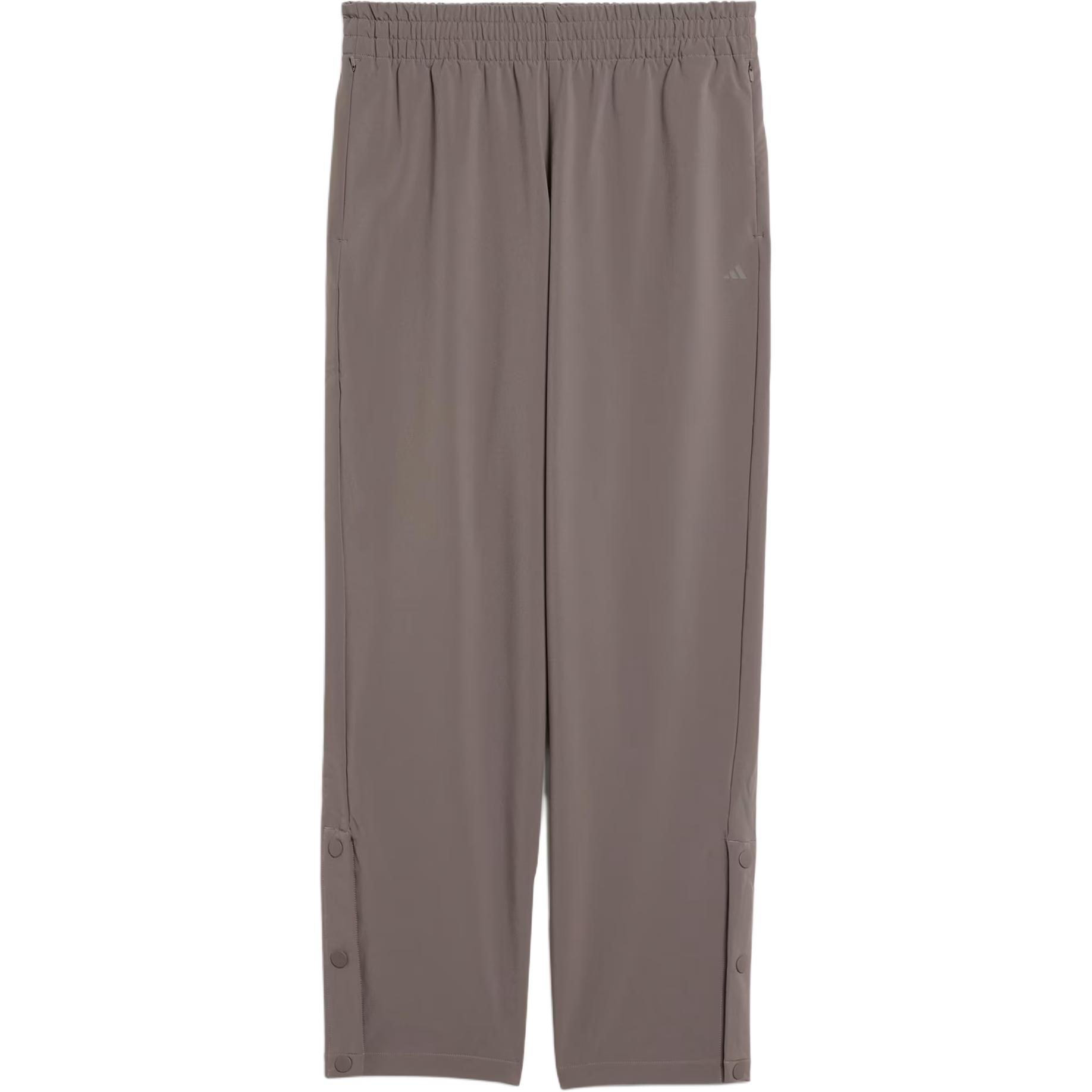 Adidas Basketball Snap Pants Knitted Sweatpants Unisex Charcoal Gray IW1634- J/M
