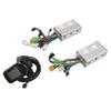 Elektrofahrrad Bürstenloser Controller Kit 24V 36V 48V 500W 25A Lithium Batterie Dual Drive Bürstenloser Motor Controller