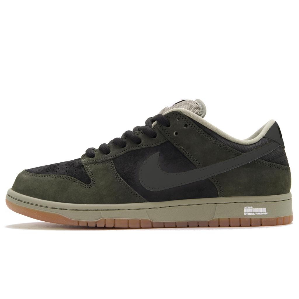 Nike Dunk SB Ling Shan Doll, Soul Craft Low top Skateboard Shoes Unisex Black Green HJ0367-301(Team-1622)