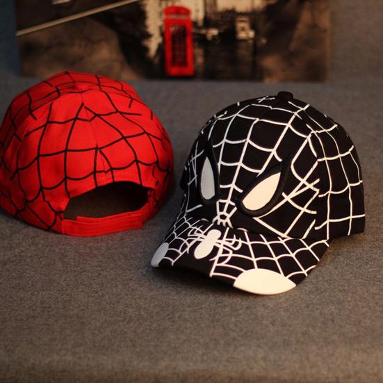 Toddler Kids Unisex Spiderman Adjustable Baseball Cap Snapback Hip-hop Sun Hat