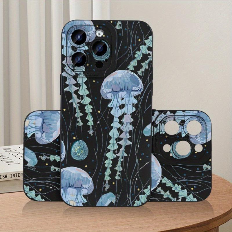 Ocean Jellyfish iPhone Case: Compatible with iPhone 11 to 15 iPhone 11 Pro