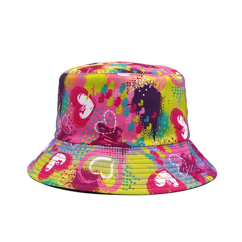 2023 Stilvoller Hochwertiger Doppelseitiger Sommer Unisex Tropischer Strand Eimerhut Damen