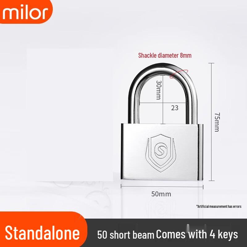 AVADEN Disposable Stainless Steel Padlock Set