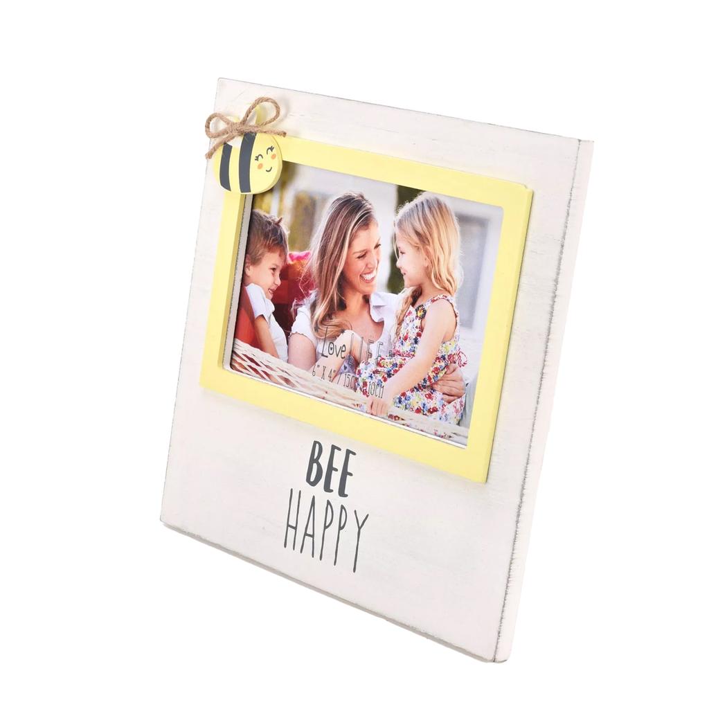 Celebrations Love Life Bee Happy Photo Frame