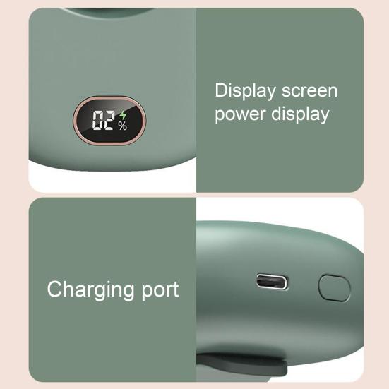 Practical USB Compact Hands-Free Fan Adjustable Lanyard