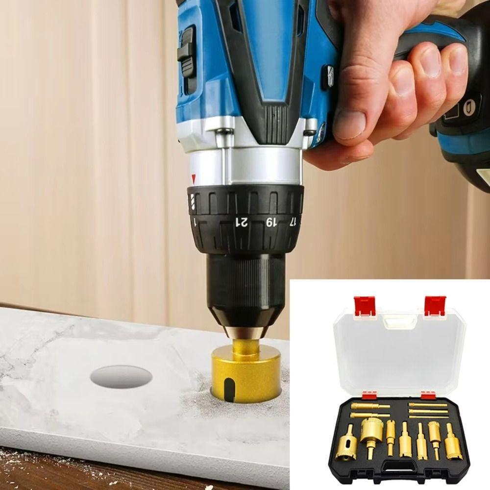 3/6/8mm Metal Hole Cutter Hexagonal Drilling Tools Step Cone Drill Power Tools Accessories