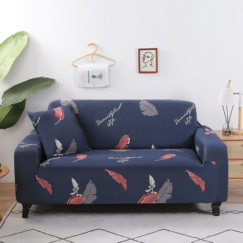 Elastic Universal Sofa Cover for Single, Double, or Three-Seat Sofas, All-Inclusive Cushion Protector.