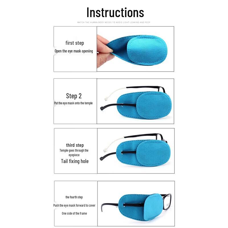 Kids Vision Therapy Eye Patch for Amblyopia & Strabismus