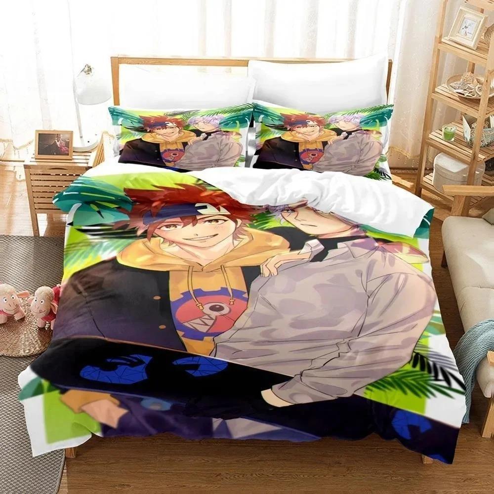 

Fashion 3D Print Anime Sk8 The Infinity Комплект постільної білизни Single Twin Full Queen King Size Bed Set Adult Kid Bedroom Complets Sets 70x133cm 2pcs
