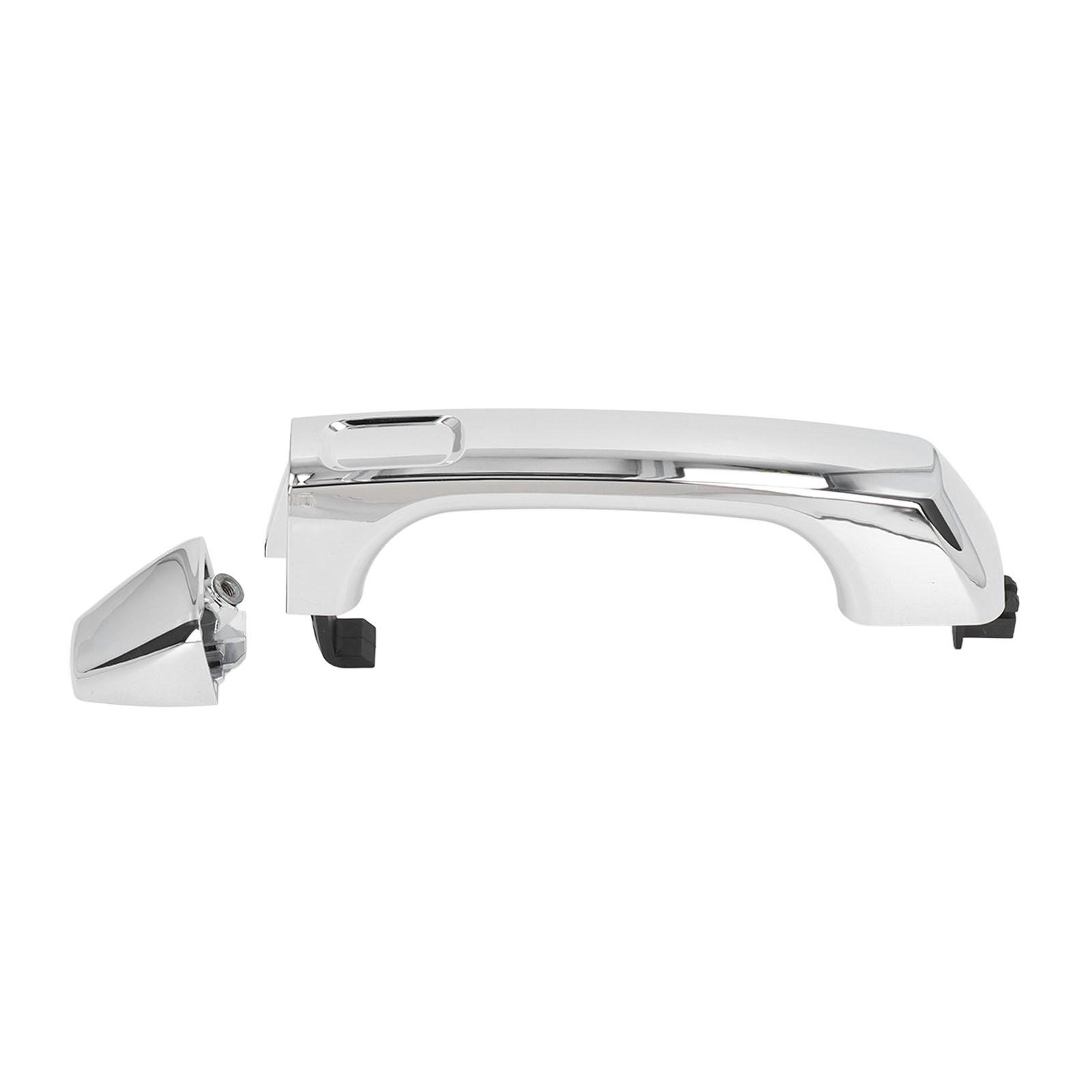 Kaisai Unisex Car Chrome Exterior Outside Door Handle 15296932 Replacement For Hummer H3 2006‑2010