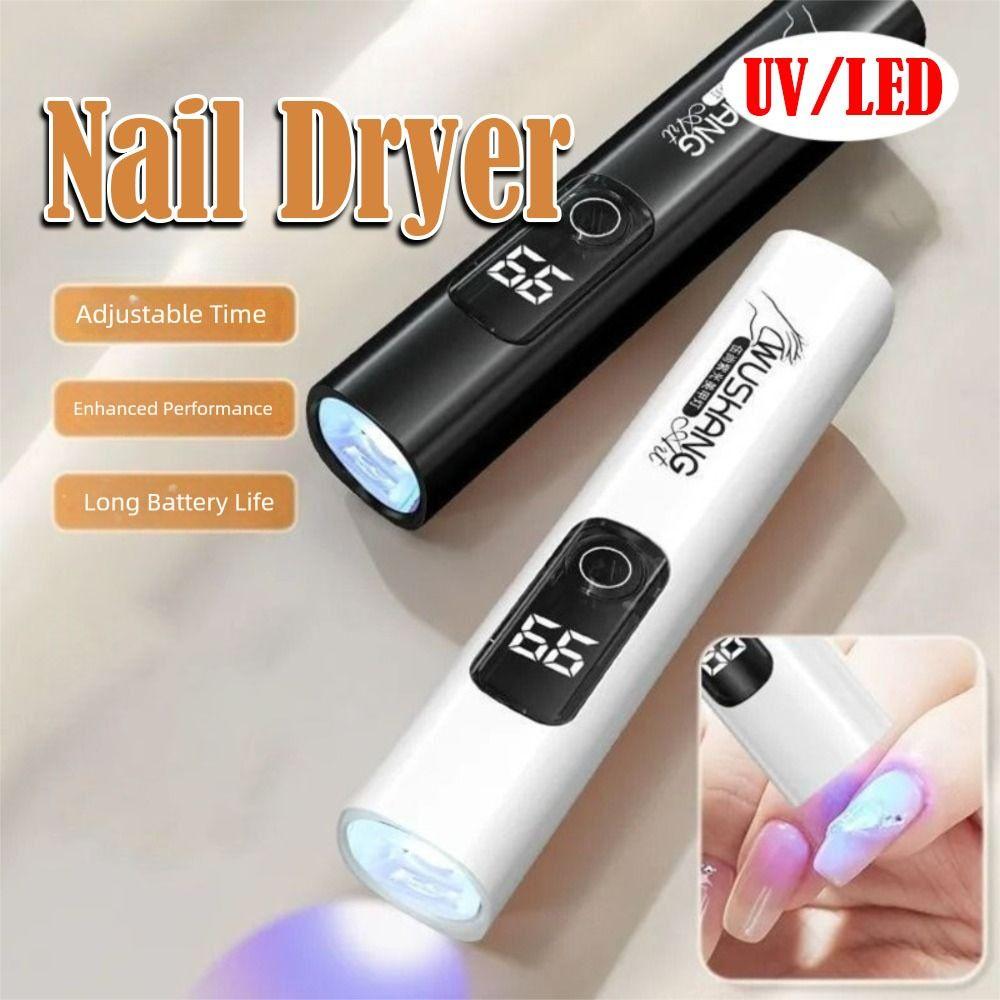 UV Pen-Style Nail Dryer with LED Display Gel Polish Drying Lamp UV Led Lamp  Nail Art Tools