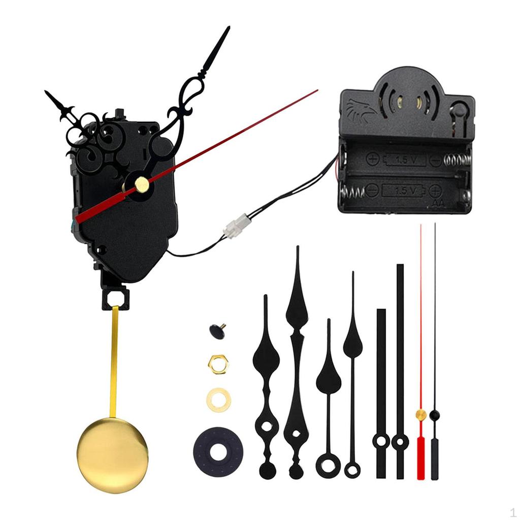 Clock Mechanism Parts for DIY Projects, Chime Music Box And Pendulum
