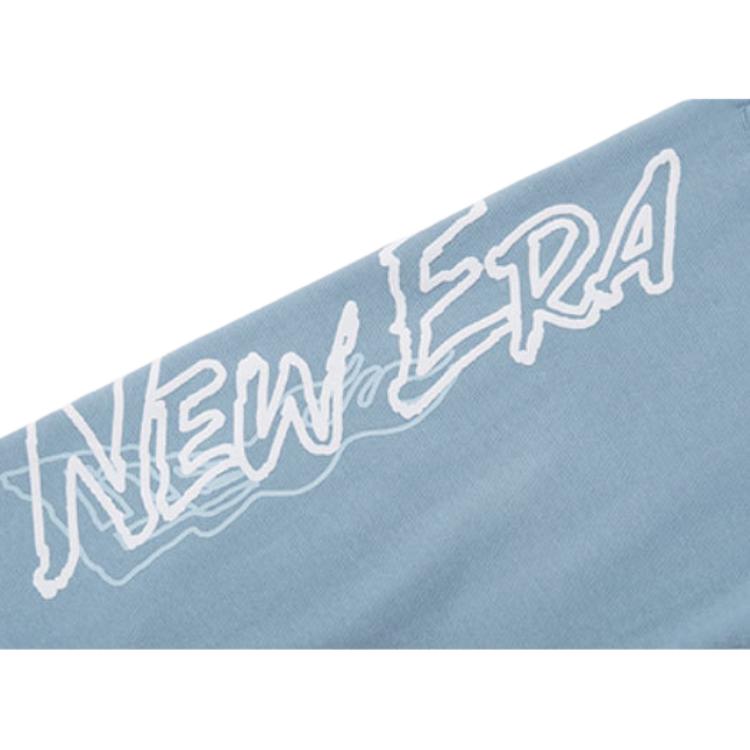 New Era SS22 Letter Print Sweatpants Unisex Pants Ice-Blue 13038780