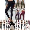 Women Push Up Yoga Leggings With High Waist Support And Hollow Design For Active Fitness