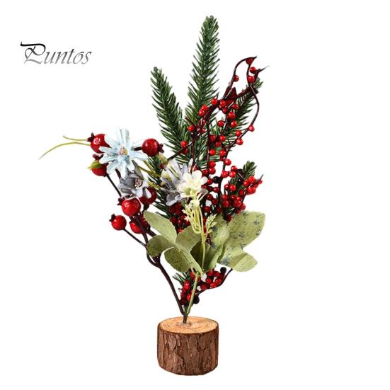 25 mini vánočních stromků Pevná základna Větev borovice Různé styly Party dekorace Roztomilá vánoční dekorace Foto rekvizity