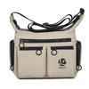 Unisex Crossbody Bag with Multi-pockets – Large Capacity Water-Resistant Sling Pack, for Commute & Travel